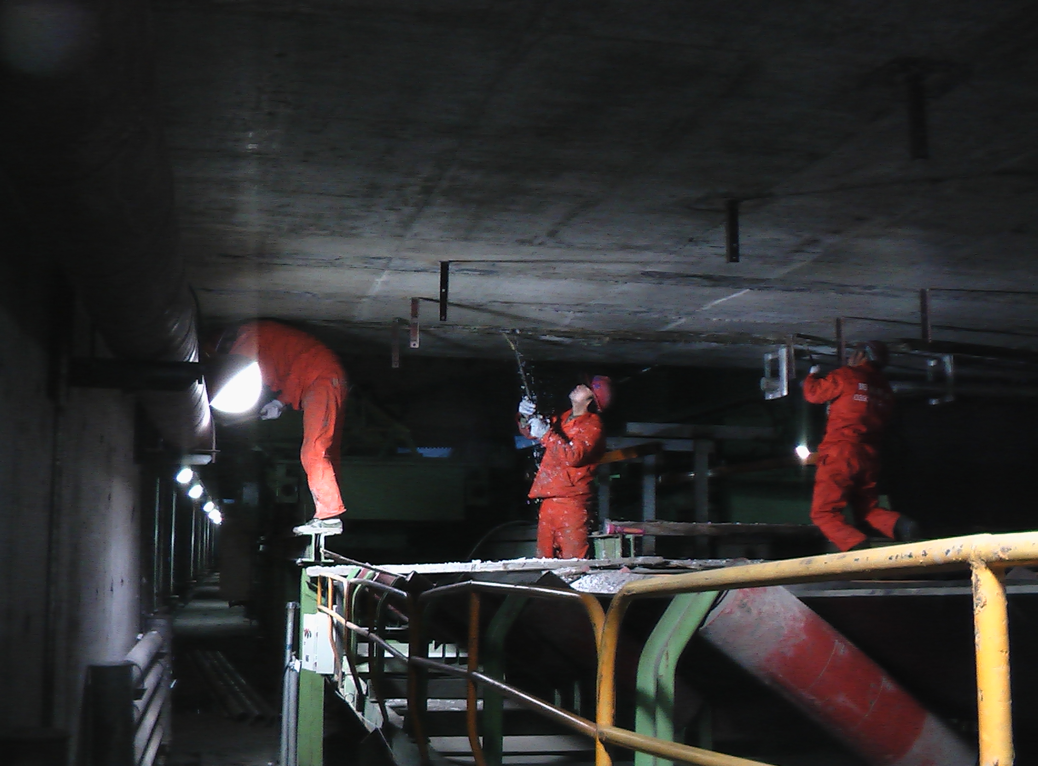 内蒙包头某电厂地下堵漏工程5